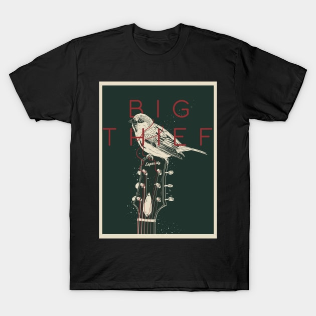 Guitar Big Thief T-Shirt by sapstudio design